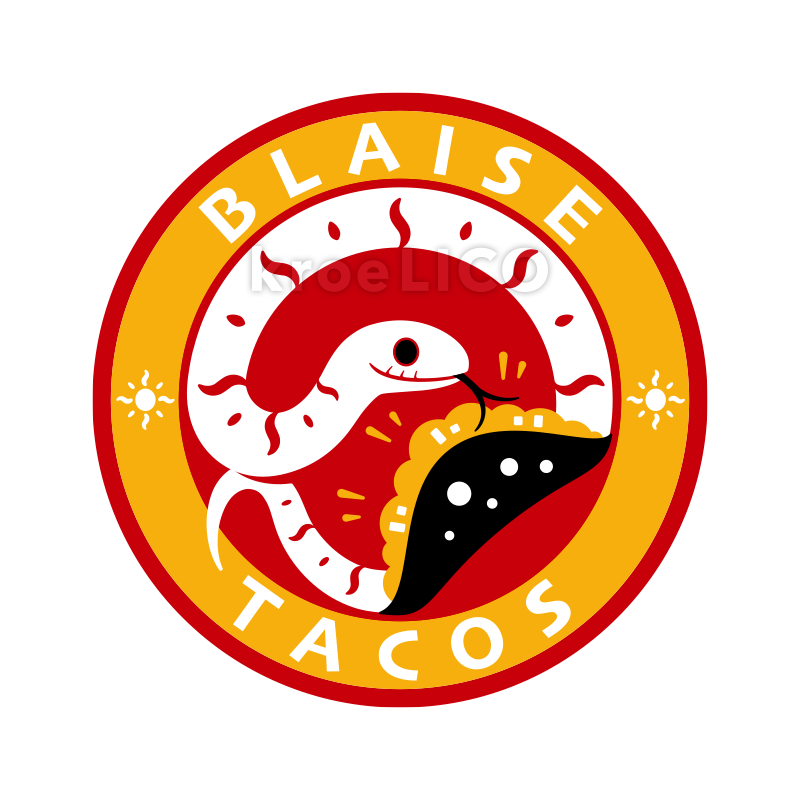 BLAISE TACOS様 店舗ロゴ